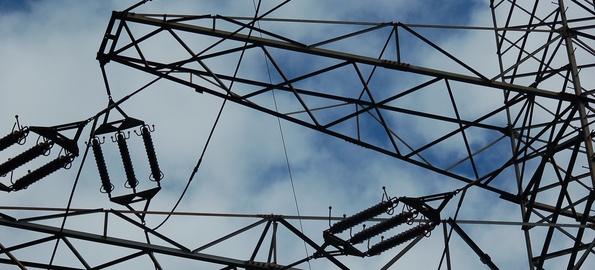 słupy energetyczne